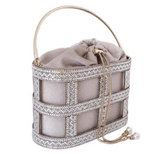 Charger l'image dans la galerie, Sac-Clutch Pochette de Mariage de Luxe Diamants - KATTE