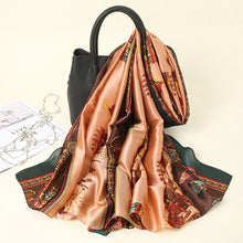 Charger l'image dans la galerie, Écharpe, châle d'hiver soie conception de luxe femme Hijab - 53 pièces différentes