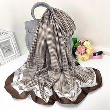 Charger l'image dans la galerie, Écharpe, châle d'hiver soie conception de luxe femme Hijab - 53 pièces différentes