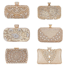 Charger l'image dans la galerie, Sacs-Clutch Diamant Bourse de Luxe - HELENE