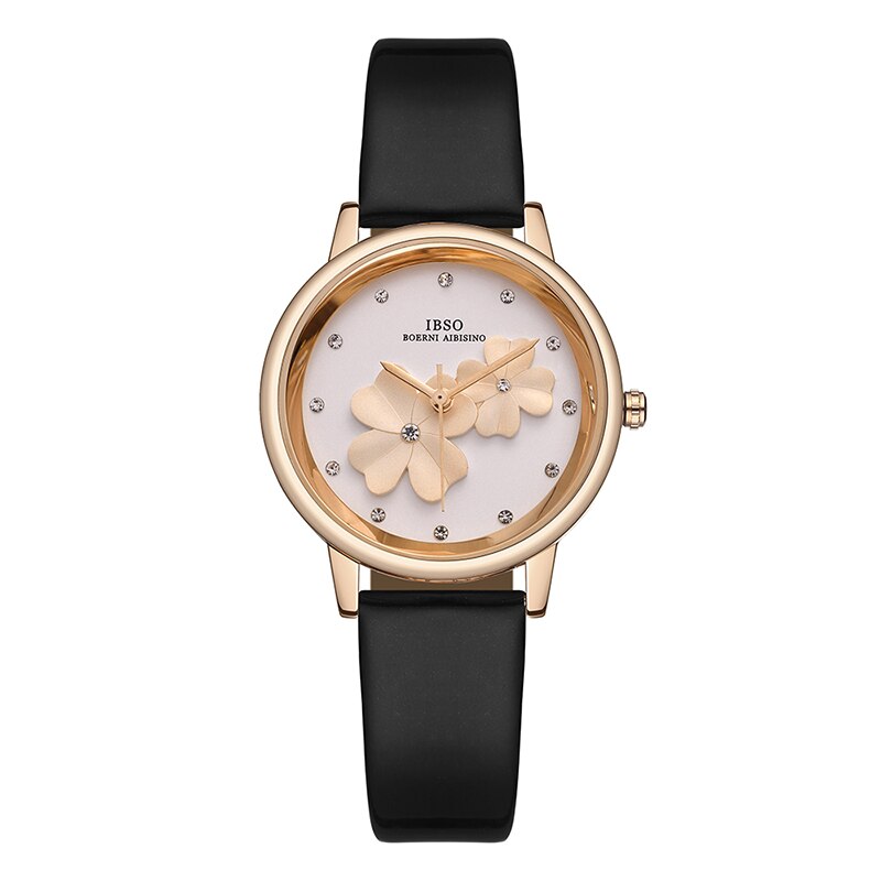 Montre trèfle 3D luxe KATIA - IBSO