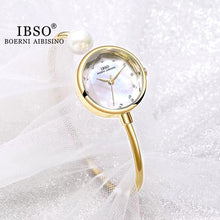 Cargar imagen en el visor de la galería, Montre-Bracelet ELIANA Luxe Élégant Perle - IBSO
