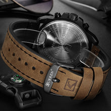 Load image into Gallery viewer, Montre en Cuir Militaire
