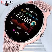Load image into Gallery viewer, Montre intelligente GRANADA - Écran tactile, Bluetooth , Android, iOs, IP67 LIGE 2022
